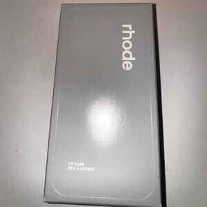 RHODE Lip Case in Silver- BRAND NEW